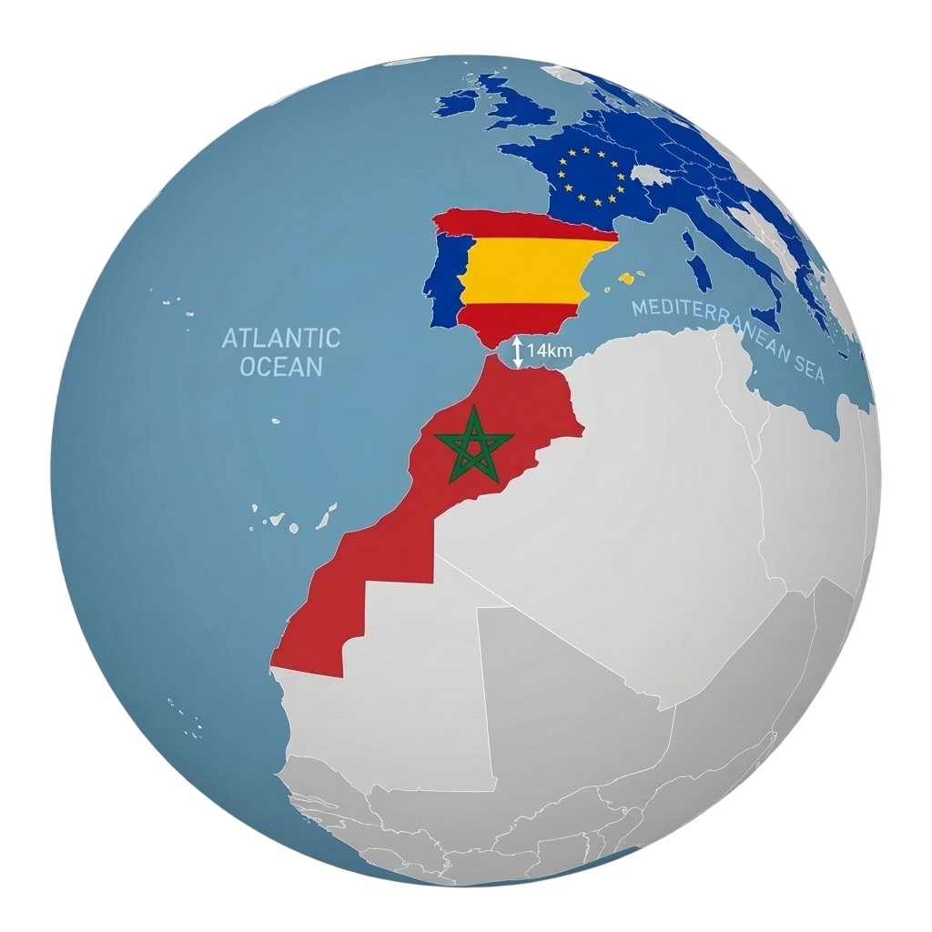 Morocco Global Location